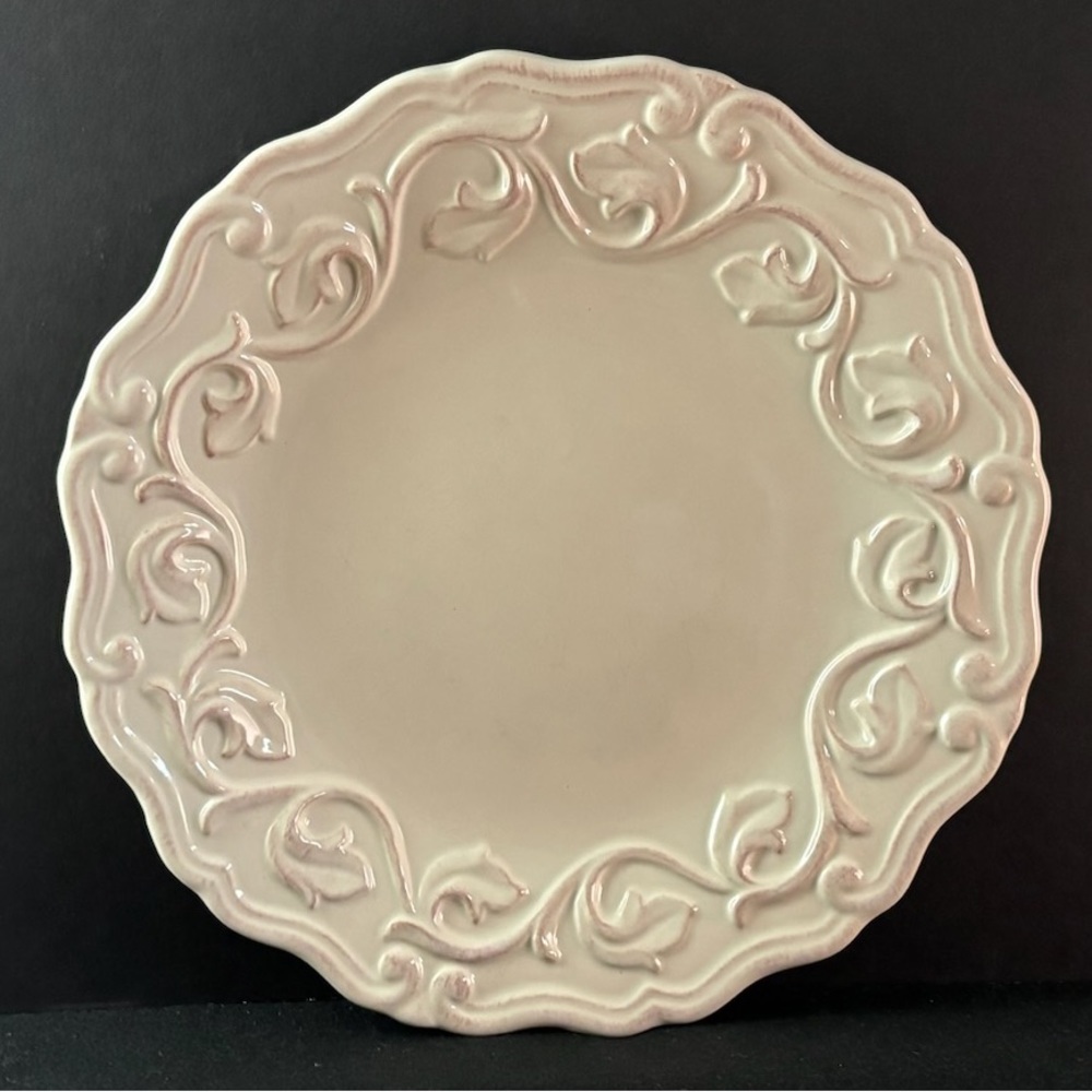 JCPenney Chris Madden Felice Ivory Salad Plate Replacement 9 1/8"